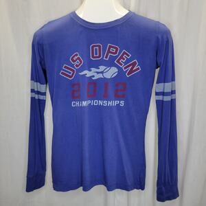 US Open 2012 Championships Blue Long Sleeve T-Shirt, S